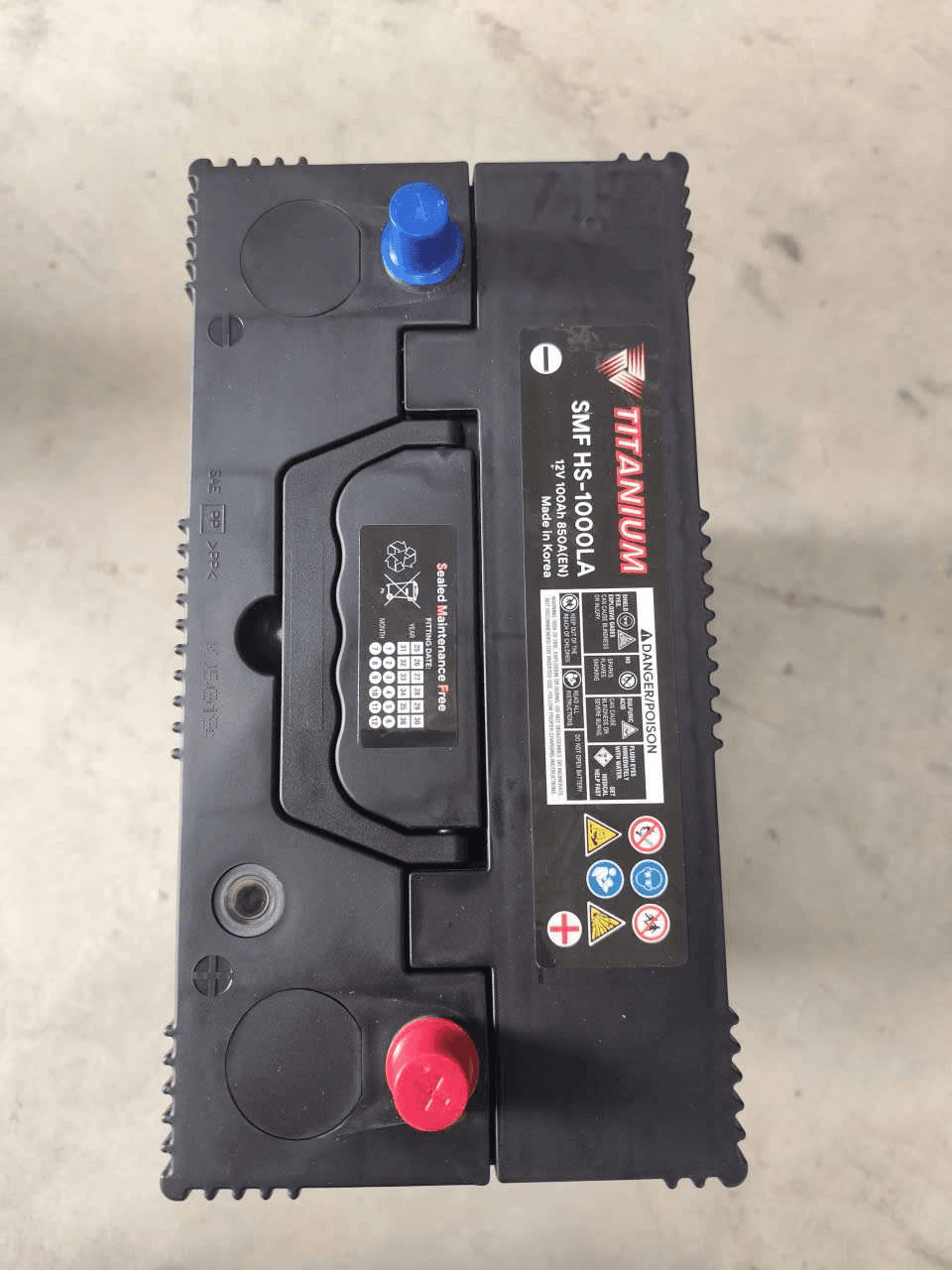 Ắc quy TITANIUM SMF HS-1000LA