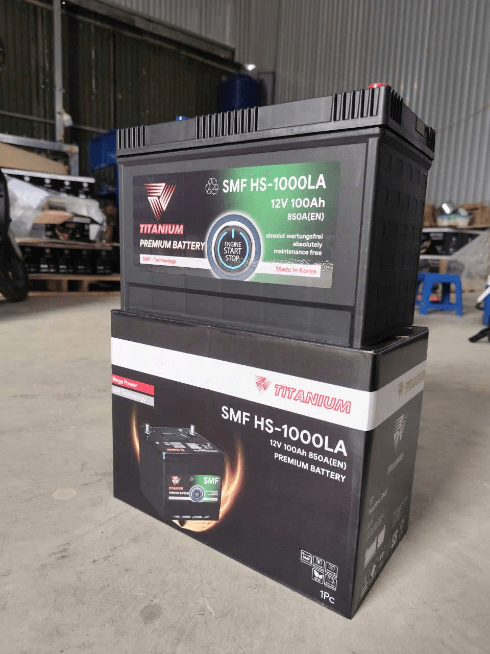 Ắc quy TITANIUM SMF HS-1000LA thumbnail 3