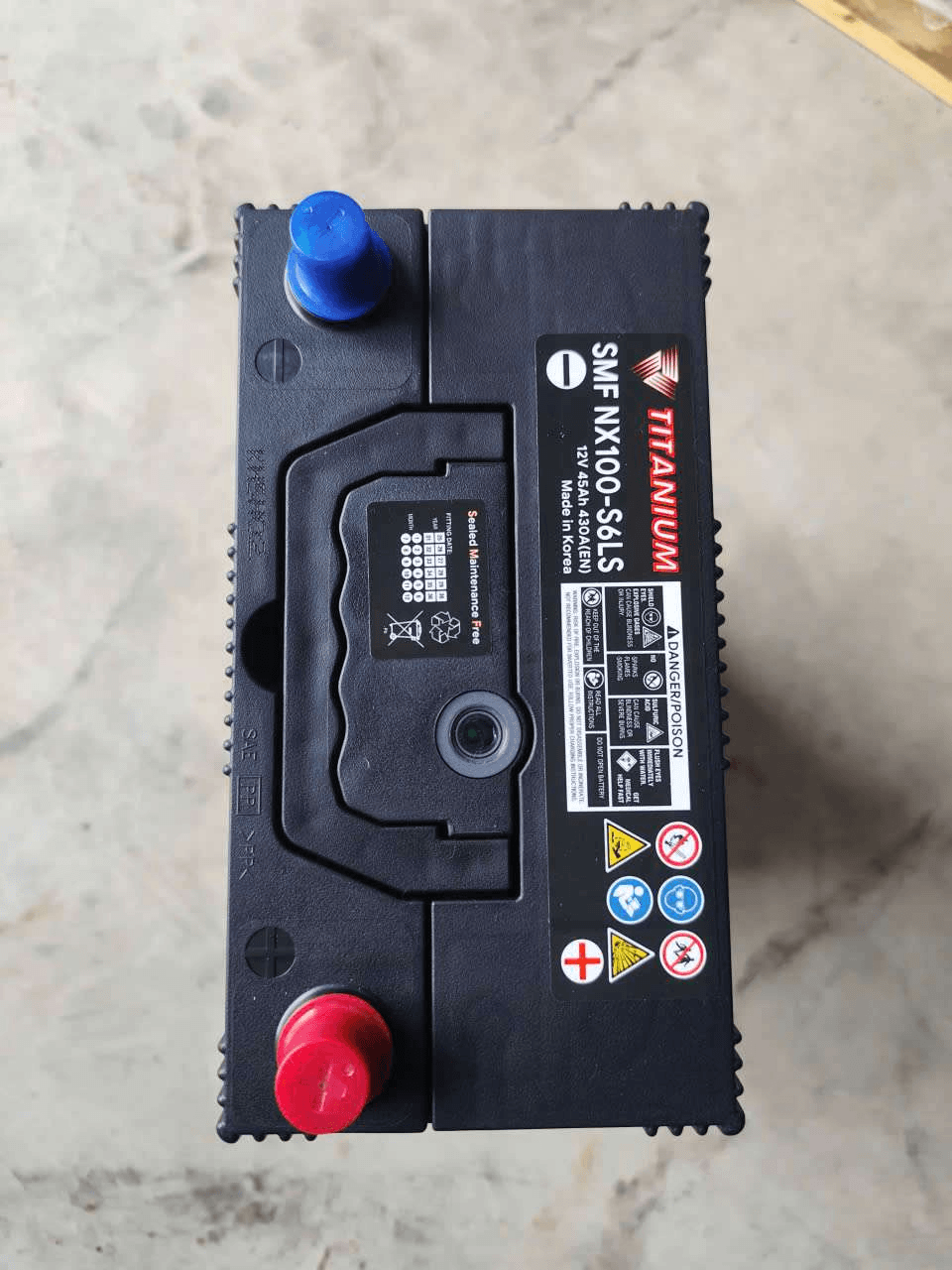 Ắc quy TITANIUM SMF NX100-S6L / S6LS thumbnail 3