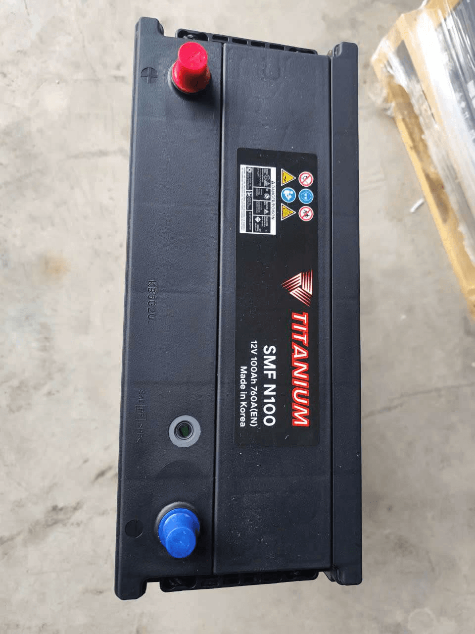 Ắc quy TITANIUM SMF N100