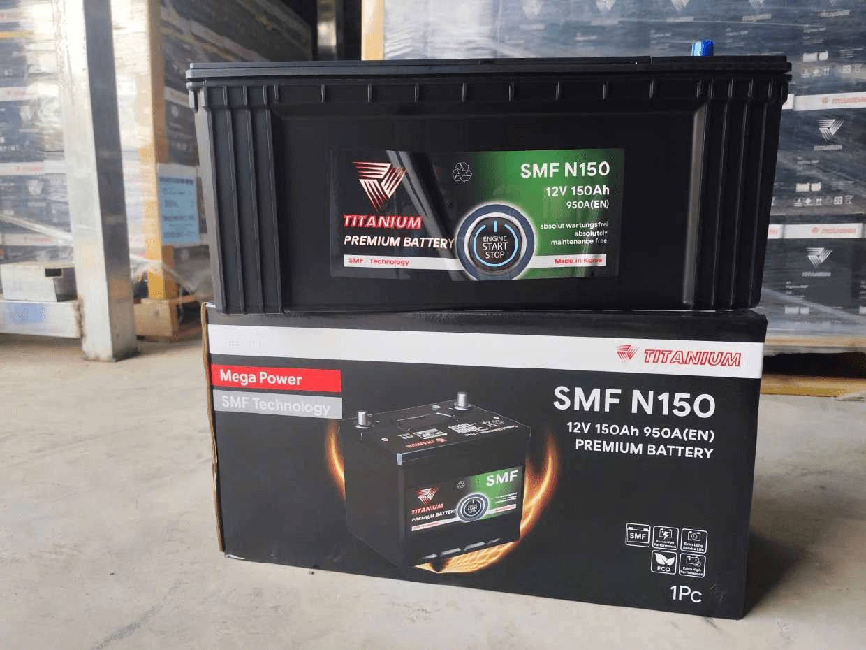 Ắc quy TITANIUM SMF N150 thumbnail 2