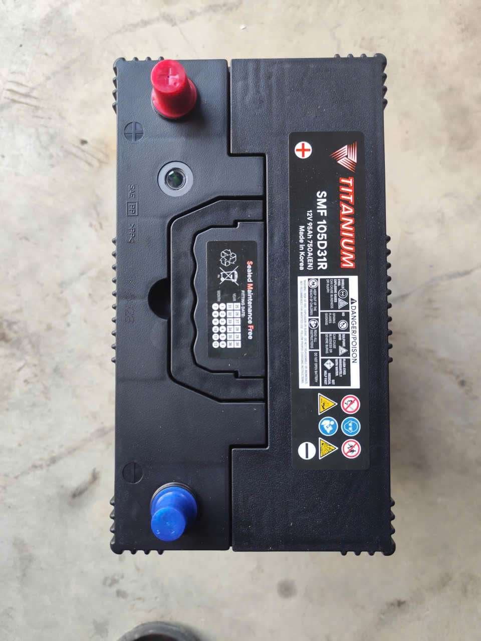 Ắc quy TITANIUM SMF 105D31R