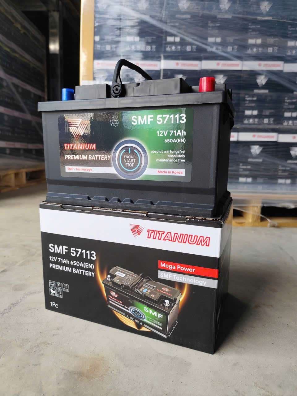 Ắc quy TITANIUM SMF 57113 ảnh 1