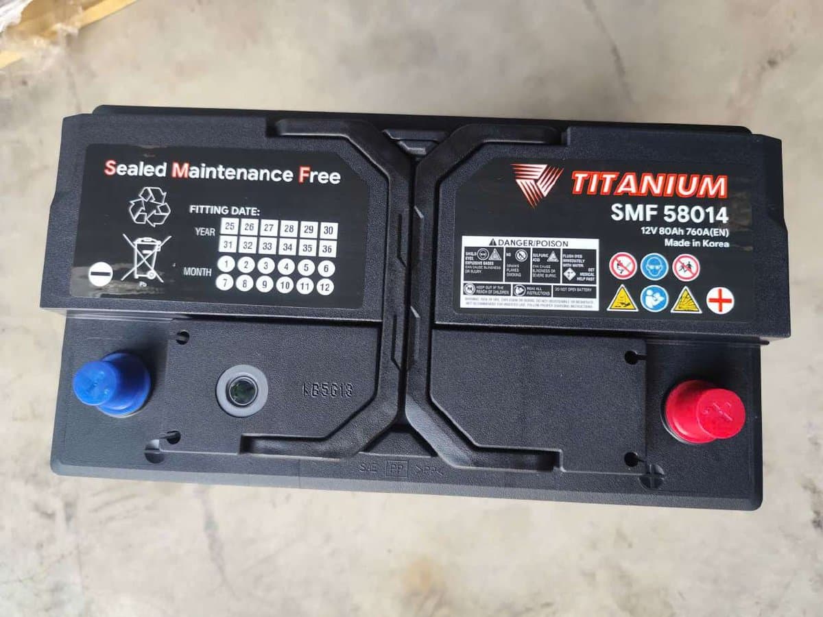 Ắc quy TITANIUM SMF 58014 thumbnail 2