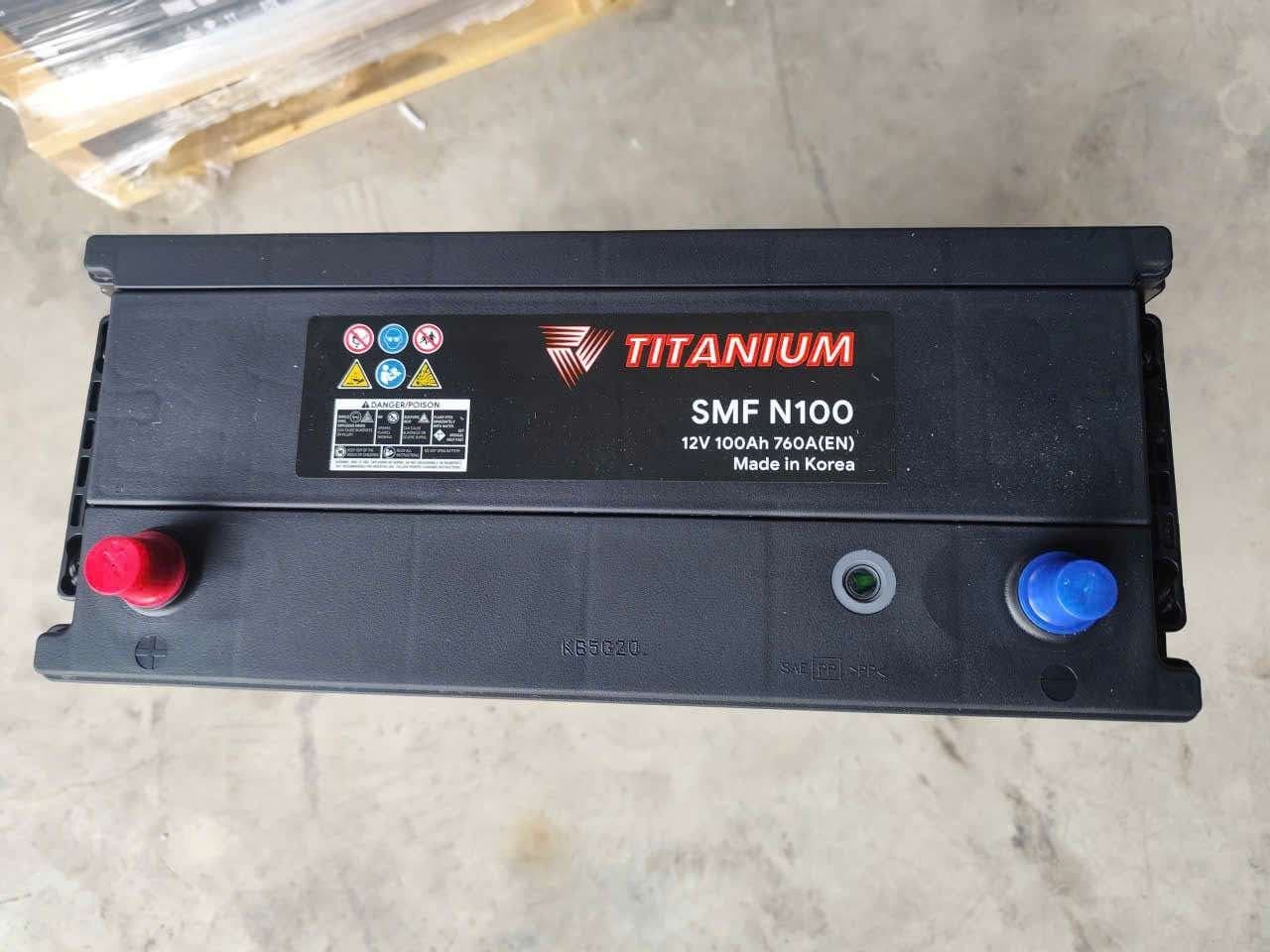 Ắc quy TITANIUM SMF N100 ảnh 1