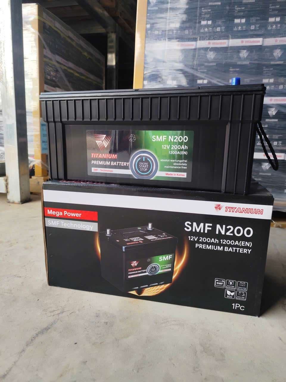 Ắc quy TITANIUM SMF N200 ảnh 1